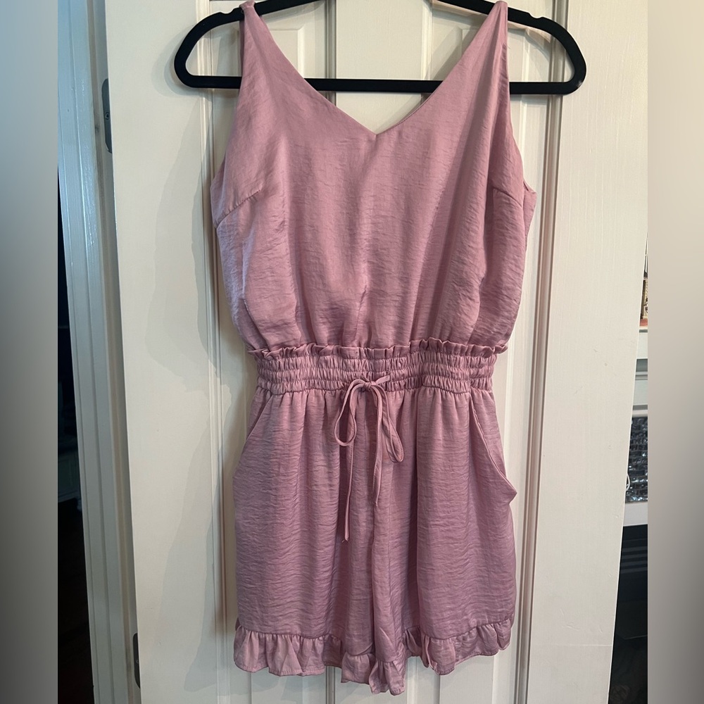She + Sky Blushing Mauve Romper 🌸